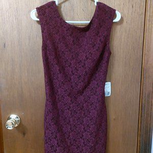 BNWT Forever 21 Lace Burgundy Wine Dress